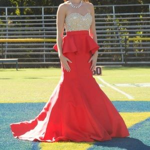 Red Jovani Prom Dress